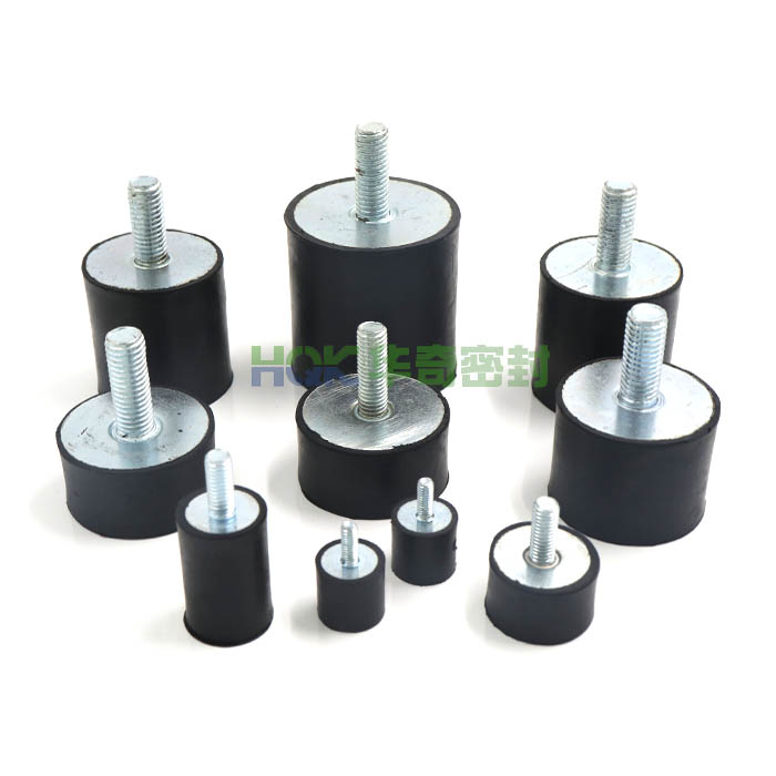 橡膠減震器綜合性能最好，具有優(yōu)異的彈性